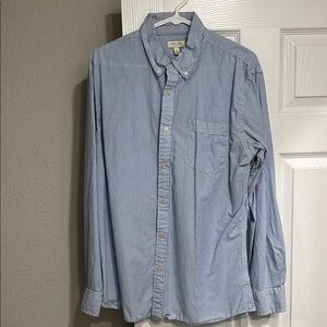Sonoma Blue Casual Button Down Shirt